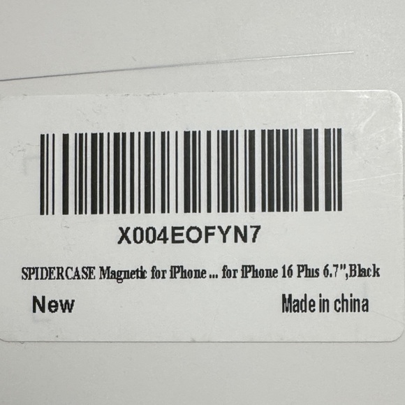 iPhone 16 Plus MagSafe Phone Case Black and Gray - Picture 2 of 3